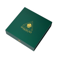 Vente en gros de boîte magnétique de chocolat de luxe de qualité supérieure avec logo personnalisé pour différentes tailles de boîte d'emballage de bonbons dessert avec séparateur