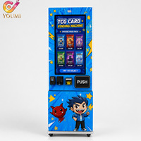 Máquina Expendedora de Cartas Coleccionables Pokémon TCG con Pantalla Táctil de 32 Pulgadas para la Venta de Paquetes Pequeños de Cartas