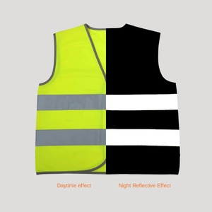 Chaleco DE SEGURIDAD amarillo neón para niños, chaleco reflectante de alta visibilidad, chaleco de alta visibilidad para niños con cinta reflectante - Product Image 4