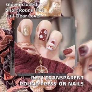 Venta al por mayor de 10 formas diferentes de puntas de uñas de gel suave, de alta calidad, cobertura completa, media mate, puntas de gel X, cuadradas, stiletto, y tipo ataúd. - Product Image 2