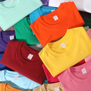 Alta calidad más venta 210 GSM camiseta impresión personalizada 100% algodón hombres camiseta en blanco suministro a granel - Product Image 4