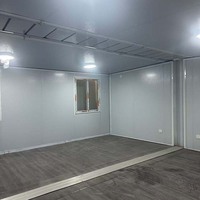 Vente en gros de maisons conteneurs extensibles de luxe 20FT 40FT, villas préfabriquées avec 1, 2 ou 3 chambres, appartements en acier