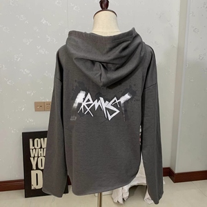 Pull à Capuche Noir Garçon Taille L BTS, Imprimé Graphique, En Très Bon état