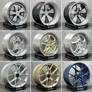 Jantes forgées Bku 2 pièces 5x130 pour <span class=keywords><strong>Porsche</strong></span> <span class=keywords><strong>911</strong></span> 992 997 991 <span class=keywords><strong>GT2</strong></span> GT3 <span class=keywords><strong>RS</strong></span> 18 19 20 pouces, jantes en alliage à blocage central, jantes de course pour voitures - Product Image 5