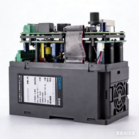 Variateur de fréquence CHINT triphasé/monophasé NVF5-TS4 TD2 075 15 22 37 55 7KW à contrôle vectoriel sans capteur IP20 pour machines d'emballage