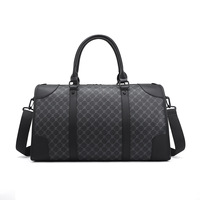 Nouveau sac de voyage d'affaires en PU, tendance, grande capacité, sac à main pour courtes distances, sac à dos, sacs à bandoulière personnalisés imperméables