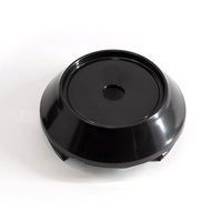 Cache-moyeu vierge de 68 mm de diamètre extérieur sans motif, vente en gros, pour modification automobile, remplacement de capuchons de jante personnalisés