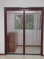 Pintu Lipat Geser Polikarbonat Modern Tahan Air Mudah Dibersihkan untuk Dapur, Gudang, Lorong Dalam Ruangan & Kantor Rumah