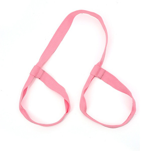 Hochwertiges Yogamatten-Zubehör Rutschfester Yogamatten-Trageriemen Baumwoll-Yogamatten-Riemen mit Logo - Product Image 4