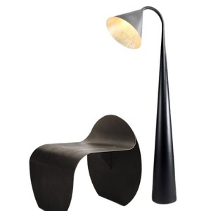 Lámpara de Pie Nórdica Wabi Sabi con Luz LED para Sala de Estar, Dormitorio, Lámpara de Diseño - Product Image 5