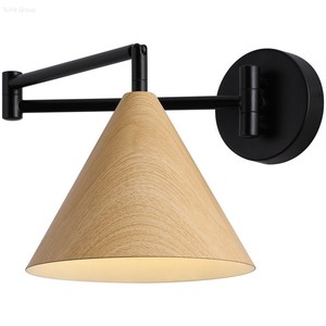Lámpara de Pared LED Impermeable Moderna para Sala de Estar, Negra, Minimalista, Tipo Candelabro, Tira Larga Lineal de Aleación de Aluminio, Regulable - Product Image 5