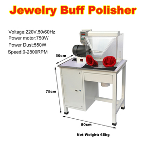 Đồ trang sức Buffing & đánh bóng Máy kim loại vỗ chân không công cụ làm sạch thiết bị - Product Image 2