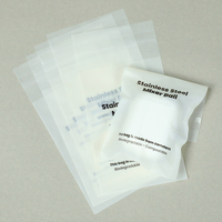 Sac biodégradable personnalisé biodégradable fécule de maïs PLA sac d'étanchéité auto-adhésif pour sac d'emballage électronique