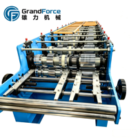 Machine de formage à froid automatique à double sortie haute vitesse pour profilés en acier C et M, pour la production de supports solaires pour centrales photovoltaïques