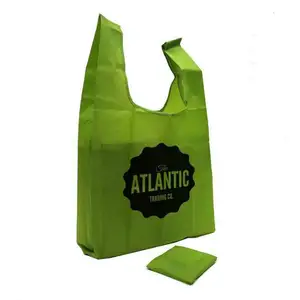 Wholesale Cheap Nice Design Full Print 210D Polyester Foldable Shopping Bag/T Shirt Nylon Tote Bag