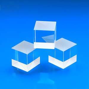 Prisma de Cubo de Vidro Óptico H-K9L 10x10x10mm 50R/50T Divisor de Feixe Não Polarizante para Equipamentos Aeroespaciais - Product Image 3
