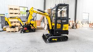 <span class=keywords><strong>Mini</strong></span>-excavatrice sur chenilles de 1000 kg, HT10B, largeur de la benne de 400 mm, petite excavatrice de 1 tonne, micro-excavatrice avec certification CE EPA EURO 5 - Product Image 4