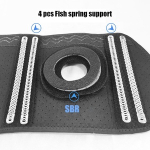 Vendita calda professionale ortopedica ginocchiera in <span class=keywords><strong>Neoprene</strong></span> regolabile per ginocchiere rotula supporto in Silicone molla per e-commerce - Product Image 6