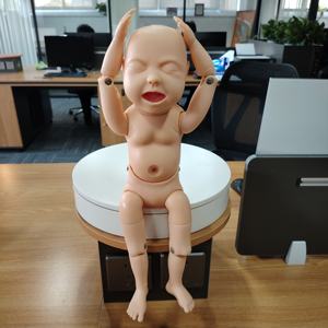 DARHMMY Model bayi baru lahir fleksibel, maneken pengajaran sains medis dengan anggota badan yang dapat ditekuk - Product Image 3