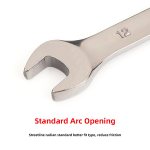 Premium Quality Metric Swivel Head <b>Ratchet</b> Wrench Cr-V Constructed With Black Nickel Plating - Product Image 3