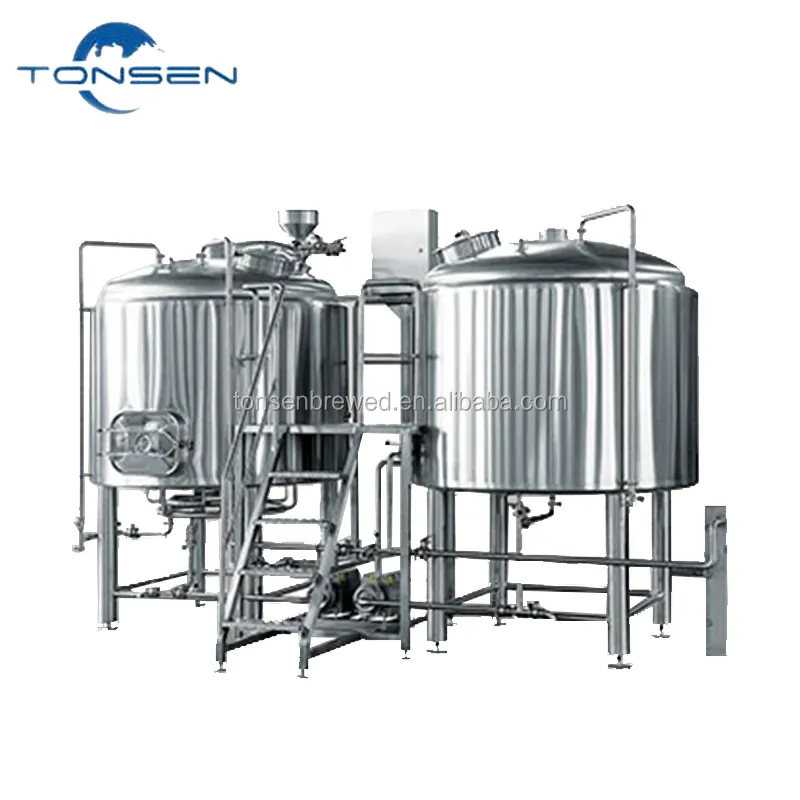 Mini bier fabriek/non alcoholische 300L 500L 1000L 2000L bier apparatuur voor de bier