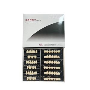 Source d'alimentation manuelle de l'usine CAIYU certifié CE ISO deux couches de <span class=keywords><strong>dents</strong></span> en résine synthétique ensemble complet de <span class=keywords><strong>dents</strong></span> en résine <span class=keywords><strong>composite</strong></span> - Product Image 1