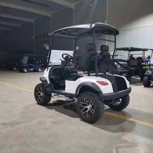 Carrito de <span class=keywords><strong>Golf</strong></span> Eléctrico Todoterreno de 4 Asientos, Metálico, de Acero y Plástico, Buggy, Scooter de <span class=keywords><strong>Golf</strong></span> - Product Image 5