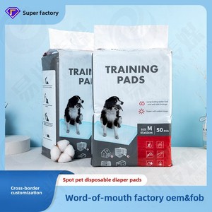 Pañales Desechables <span class=keywords><strong>de</strong></span> Carbón Vegetal para Conejos, Ecológicos, <span class=keywords><strong>de</strong></span> Algodón, Gruesos y Absorbentes, con Adhesivo Impreso - Product Image 2