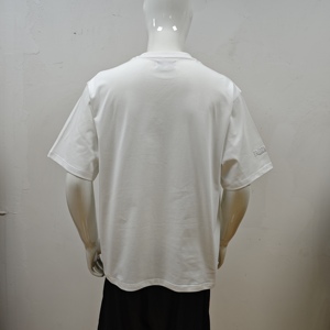 T-<span class=keywords><strong>shirt</strong></span> personnalisé OEM avec impression DTG, coupe ample et carrée, en coton, style court, effet vieilli, délavé à l'acide, vintage, streetwear pour <span class=keywords><strong>homme</strong></span> - Product Image 3