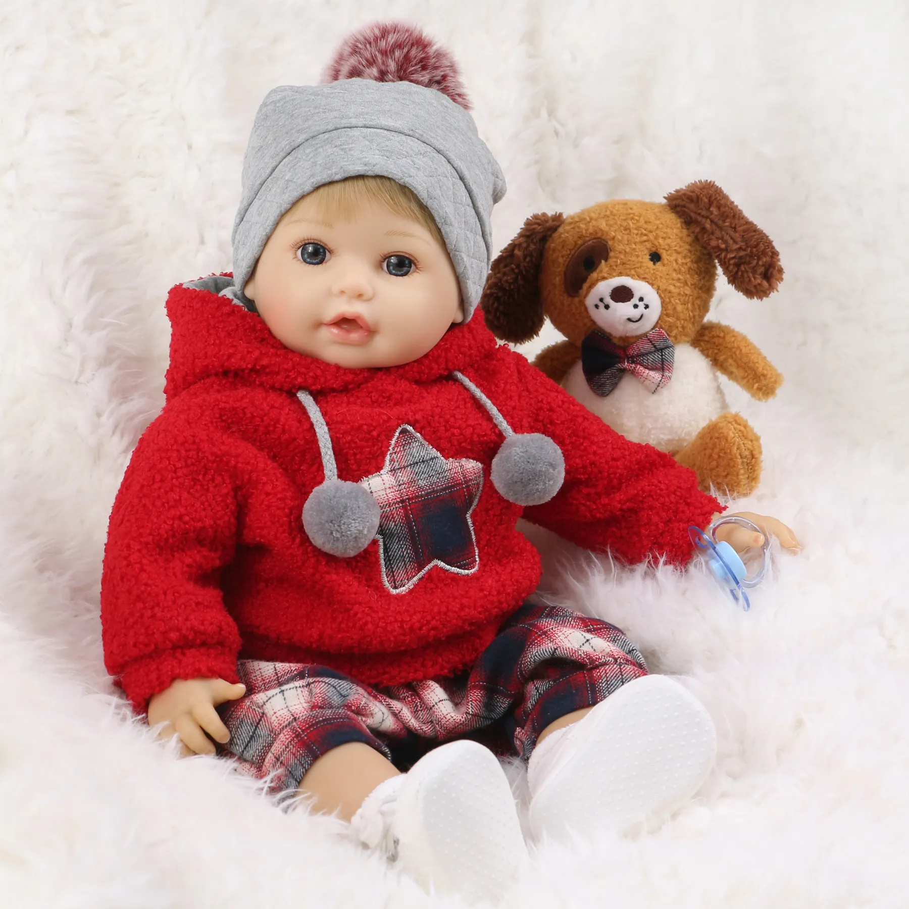 New Clothes Design Reborn Baby Dolls Cute Realistic Soft Pvc Dolls New Born Baby Dolls For Kids