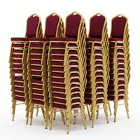 Chaise de banquet empilable moderne pour villa, couleur personnalisée, structure en métal doré, tissu rembourré, pour mariage, événement, hôtel, conférence