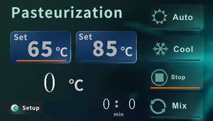 Máquina Pasteurizadora de Leche de 32L, Equipo Comercial de Pasteurización de Yogur y Cerveza con Refrigeración - Product Image 2