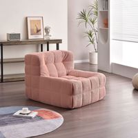 Canapé compressé à motif gaufré, fauteuil paresseux double inclinable, prêt à l'emploi, pour salon, mobilier moderne et minimaliste