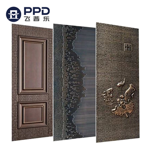 Plaque/revêtement de porte en acier extérieur de haute qualité, motif haut de gamme, meilleur prix, fort volume de visiteurs - Product Image 2