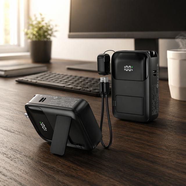 AC Charger 20W+22.5W Fast Charging Power Bank With 2 Cable 20000mAh 10000mah Mini Portable Power Banks Power Station