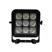 Vente directe d'usine, lampes PAR à batterie étanches 9x18W, RGB, DMX, éclairage de scène LED, lumières de fête, utilisation en bar, DJ, lumières de concert