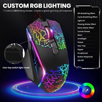 Mouse Gaming Profesional E-sports 8000DPI Program Makro USB Berkabel OEM