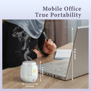 Bruciatore di incenso elettrico ricaricabile portatile per Bakhoor & Oud Fast Burning aromatic Holder per la stagione autunnale utilizzato a Dubai - Product Image 6