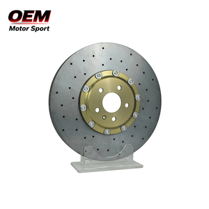Cache-étrier de frein avant 420615301D, disque de frein carbone-céramique, pour Audi A5 Cabriolet - Product Image 1