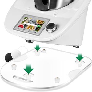 Planche coulissante en acrylique pour <span class=keywords><strong>Thermomix</strong></span> TM6 TM5 Classic White Quick Movement - Product Image 1