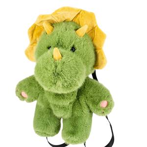 Miglior regalo per il giorno dei bambini nuovo Design <span class=keywords><strong>dinosauro</strong></span> <span class=keywords><strong>zaino</strong></span> vari peluche personalizzato peluche morbido animale ecologico - Product Image 1