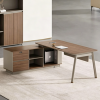 Bureau de direction écologique E0, bureau de bureau moderne et simple, ensemble bureau et chaise, bureau du directeur, bureau du superviseur, bureau du président