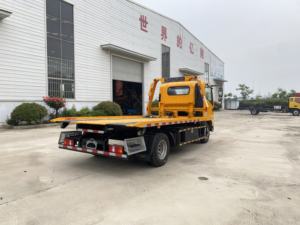 <span class=keywords><strong>Dépanneuse</strong></span> diesel de transmission manuelle de camion de naufrageur de sauvetage de nouveau châssis automatique de Shaanxi de prix usine - Product Image 4