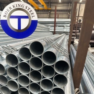 ท่อเหล็กชุบสังกะสี A500 A53 <span class=keywords><strong>A123</strong></span> <span class=keywords><strong>ASTM</strong></span> ที่กำหนดเอง DN10เชื่อม DN200/ไร้รอยต่อ - Product Image 5