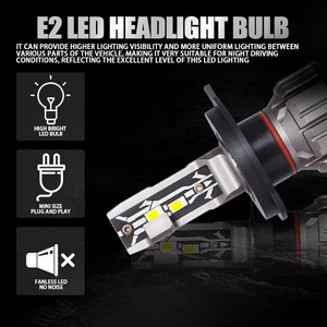 Projecteur LELANPU RGB H4 Xénon T1 Stroboscope Feu de Stop <span class=keywords><strong>Moto</strong></span> H11 <span class=keywords><strong>Clignotant</strong></span> Télécommande E2 Ampoules LED Phare de Voiture pour Golf - Product Image 5