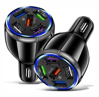 Adaptateur de chargeur de voiture USB universel à 5 ports Charge rapide 3.0 adaptateur de cigarette multi-protection prise pour téléphone