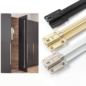 Dispositivo Enderezador de Acero Laminado en Frío de Aleación de Aluminio Sin Corte para Puertas de Gabinete - Diseño Moderno para Cocina, Sala de Estar y Escuela - Product Image 1