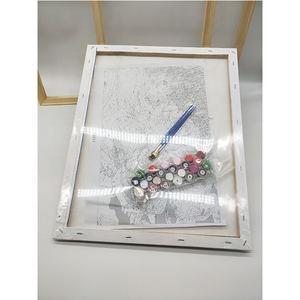 Dropshipping Haute qualité 100% dessins d'animaux faits à la main <span class=keywords><strong>abstrait</strong></span> <span class=keywords><strong>cheval</strong></span> <span class=keywords><strong>peinture</strong></span> à l'huile sur toile pour la décoration de la maison - Product Image 6