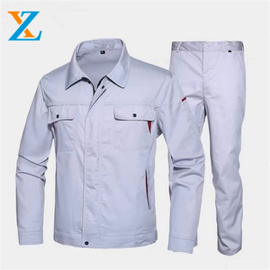 ZHENGXING personnalisé hommes vêtements de travail costume usine atelier mécanicien travail veste pantalon ensembles travailleurs uniformes ensembles - Product Image 3