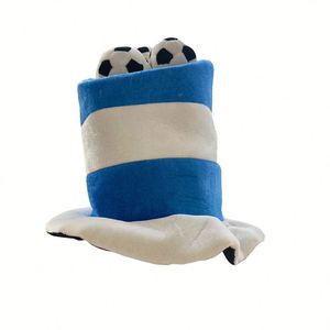 Sombrero de Fiesta Personalizado para Niños Fanáticos del Fútbol, Colorido, Disfraz de Carnaval, para Eventos Deportivos, Bailes, Celebraciones en Discotecas - Product Image 1